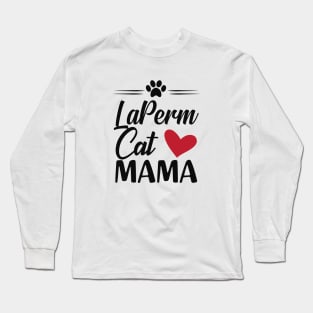 LaPerm Cat Mama Long Sleeve T-Shirt